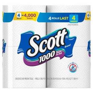 Scott Bath 1000 Tissue 12x4
