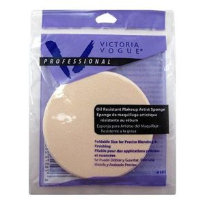 Victoria Vogue Oil Resistant Makeup Artist Sponge - 1 Pad