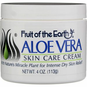 Fruit of the Earth Aloe Vera Skin Care Cream, 4 Oz