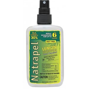Natrapel Lemon Eucalyptus Mosquito Repellent - 3.4 Oz