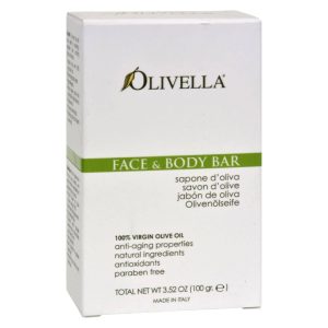 Olivella Face Body Bar Soap Scented, 3.52 Oz