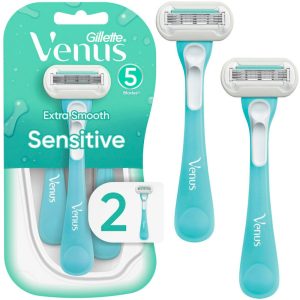 Gillette Venus Extra Smooth Sensitive Women's Disposable Razors - 2ct