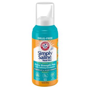 Simply Saline Extra Strength Plus Eucalyptus Severe Congestion Nasal Mist, 4.6 Oz