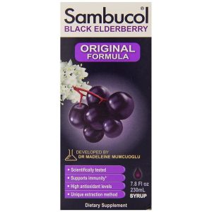 Sambucol Syrup Black Elderberry  7.8 Fl Oz