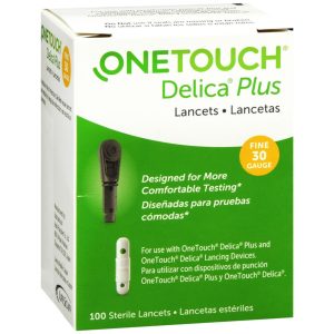 OneTouch Delica Plus Lancets 30 G 100Ct