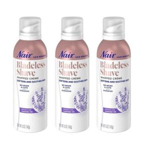 Nair Bladeless Shave Whipped Creme Hair Remover 5 Oz