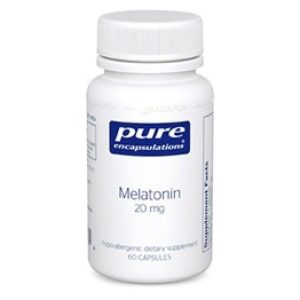 Pure Encapsulations Melatonin 20 Mg, 60 Capsules