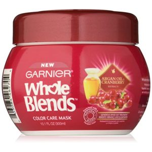 Garnier Whole Blends Color Care Mask Argan Oil & Cranberry Extracts 10.10 Oz