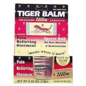 Tiger Balm Ultra Strength Pain Relieving Ointment Sports Rub