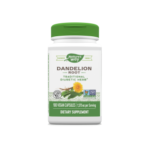 Nature's Way Dandelion Root, 1,575 Mg, Vegan Capsules