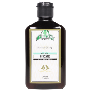 Stirling Soap Co. Unscented with Menthol Witch Hazel & Aloe 200 ml