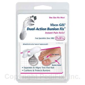 Visco-GEL Dual Action Bunion Fix, Bunion Shield & Toe Separator Combo, 1 Count