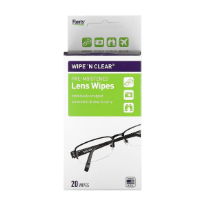 Flents Wipe 'N Clear Sterile Eye Pads – Soft & Absorbent, 20 Count