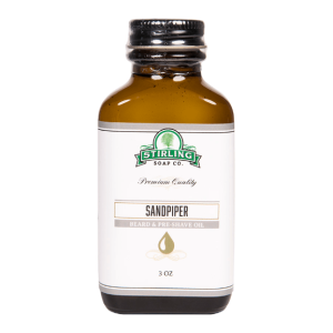 Stirling Soap Co. Sandpiper Beard & Preshave Oil 3 Oz