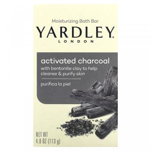 Yardley London Bath Bar, Nourishing, Activated Charcoal 4 Oz