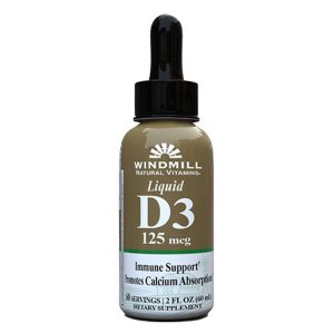 Windmill Health Vitamin D-3 125 Mcg Liquid