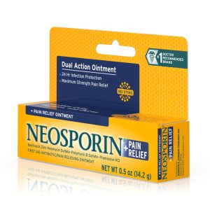 Neosporin Plus Pain Relief Antibiotic Ointment Maximum Strength, 0.5 Oz