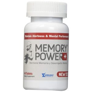 Memory Power Plus, Brain Health & Memory Support Supplement, 40 Tablets