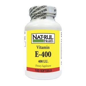 Natrul Health Nat Rul Vitamin E 400 IU Supplement Softgels