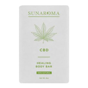 Sunaroma Cbd Healing Body Bar Soap, 8 Oz