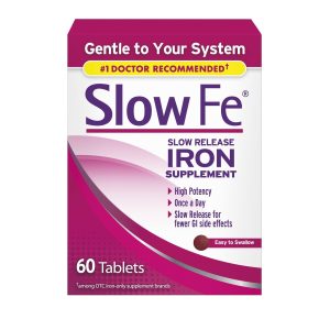 Slow Fe 2 Pack - Release Iron Tablets 60 ct