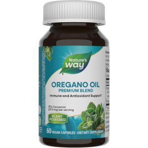 Nature's Way Standardized Oregano Oil Vegan Capsules