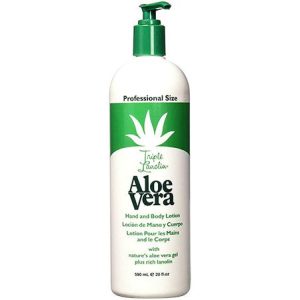 Triple Lanolin Aloe Ounce Hand And Body Lotion Pump, 20 Oz