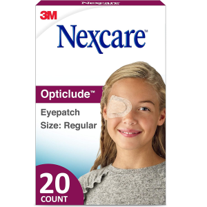 Nexcare Opticlude Orthoptic Eye Patch, Regular Size, 20 Count