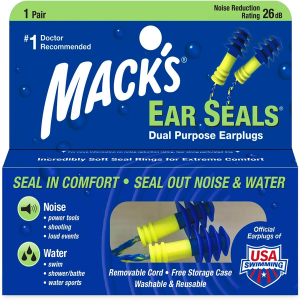 Mack's Ear Seals Dual Purpose Earplugs, 1 Pair