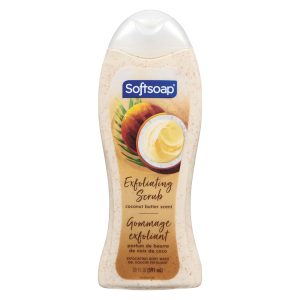 Softsoap Body Wash, Coconut Butter Scrub - 20 Fl Oz