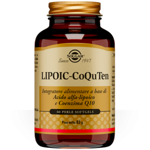 Solgar Nutri-Nano CoQ-10, Alpha Lipoic Acid, 60 Softgels