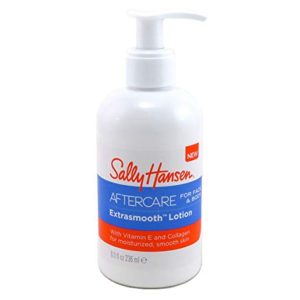 Sally Hansen Aftercare Extra Smooth Face & Body Lotion 8 Oz Pump