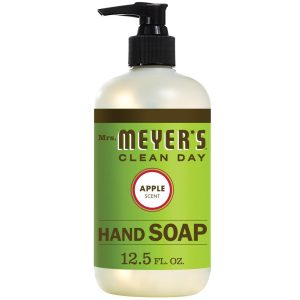 Mrs. Meyer's Clean Day Hand Soap, Liquid, Apple Scent, 12.5 Ounce