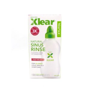 Xlear Sinus Care Rinse Kit with Xylitol – Natural Relief & Congestion Support
