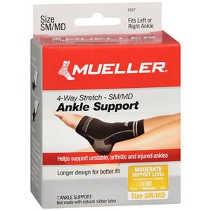 Mueller® Ankle Support – Moderate Support (Small/Medium)