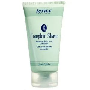 Terax Hair Care Complete Shave Moisturizing Shaving Cream with Menthol 5.0 oz