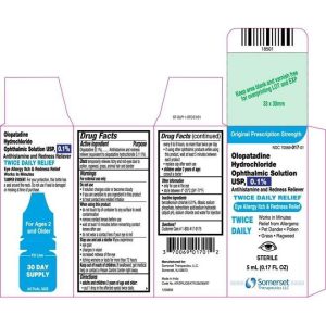 Olopatadine 0.1% Ophthalmic Solution