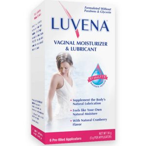 Luvena Prebiotic  Vaginal Moisturizer & Lubricant Pre-Filled Applicators 6Ct