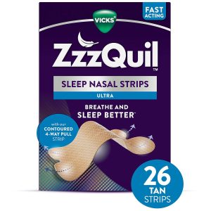 Vicks ZzzQuil  Sleep Ultra Nasal Strips 26Ea