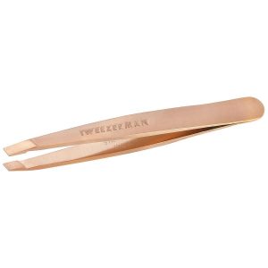 Tweezerman Rose Gold Mini Slant Tweezer - 1023373