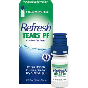 Refresh Tears® PF Lubricant Eye Drops – Preservative-Free (0.33 Fl Oz)