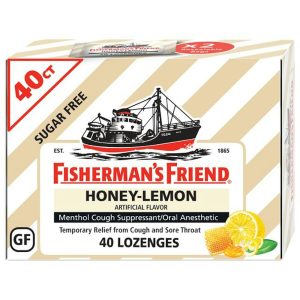 Fisherman's Friend Sugar Free Lozenges – Honey-Lemon & Menthol