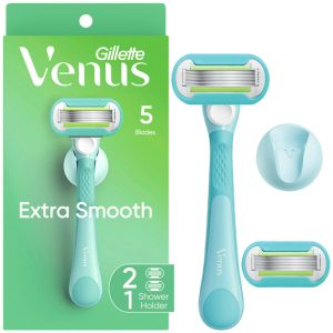 Gillette Venus Extra Smooth Women's Razor – 1 Handle + 2 Blade Refills