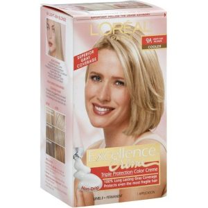 L'Oreal Paris Excellence Triple Protection Color Creme, Level 3 Permanent, Light Ash Blonde/Cooler 9A