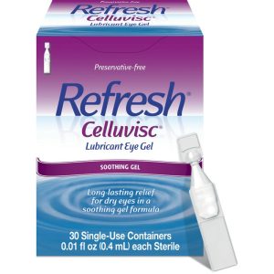 Refresh Celluvisc Lubricant Soothing Eye Gel 30Ea