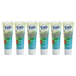 Tom's of Maine Wicked Cool Fluoride Toothpaste Mild Mint