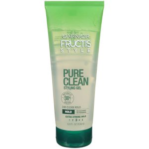 Garnier Fructis Style Pure Clean Extra Strong Hold 3 Hair Gel - 6.8 Fl Oz