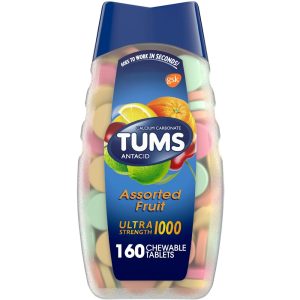Tums® Ultra Strength Chewable Antacid Tablets – Assorted Fruit