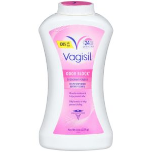 Vagisil Odor Block Daily Intimate Deodorant Powder, Talc-Free, 7 oz