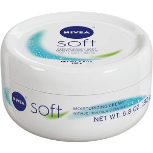 Nivea Soft Refreshingly Soft Moisturizing Cream 6.8 Oz Jar